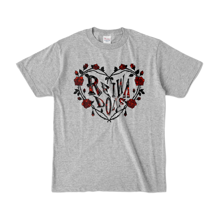 カラーTシャツ - S - 杢グレー (濃色)