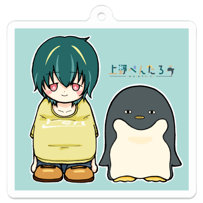 アクリルキーホルダー（コーティング） - 50 x 50 (mm)