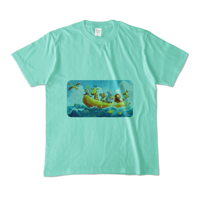 カラーTシャツ - M - アイスグリーン (淡色)(1)