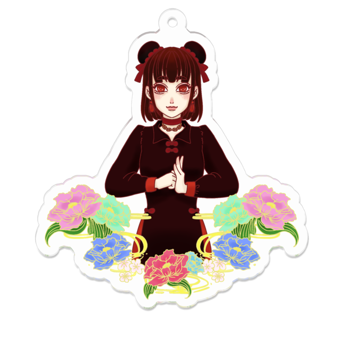 アクリルキーホルダー - 70 x 70 (mm)