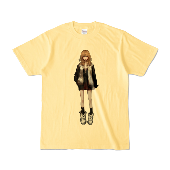 カラーTシャツ - S - ライトイエロー (淡色)