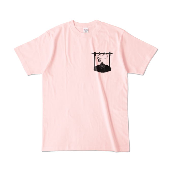 カラーTシャツ - L - ライトピンク (淡色)