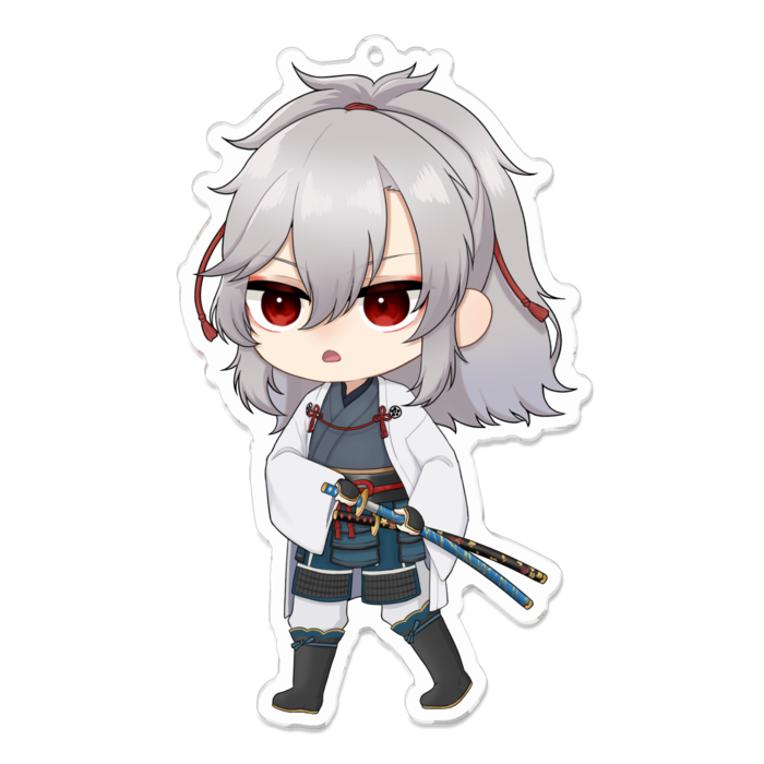 ちびカグラかまえver - 100 x 100 (mm)