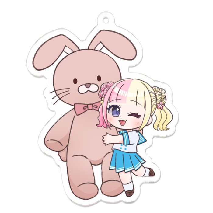 アクリルキーホルダー - 70 x 70 (mm) M