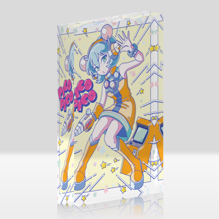 アクリルブロック - 100x148mm