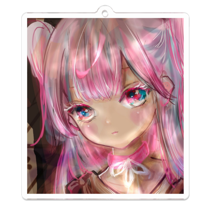 アクリルキーホルダー - 70 x 70 (mm)