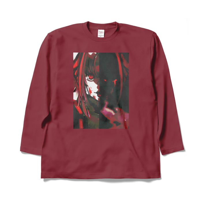 ロングスリーブTシャツ - XL - バーガンディ