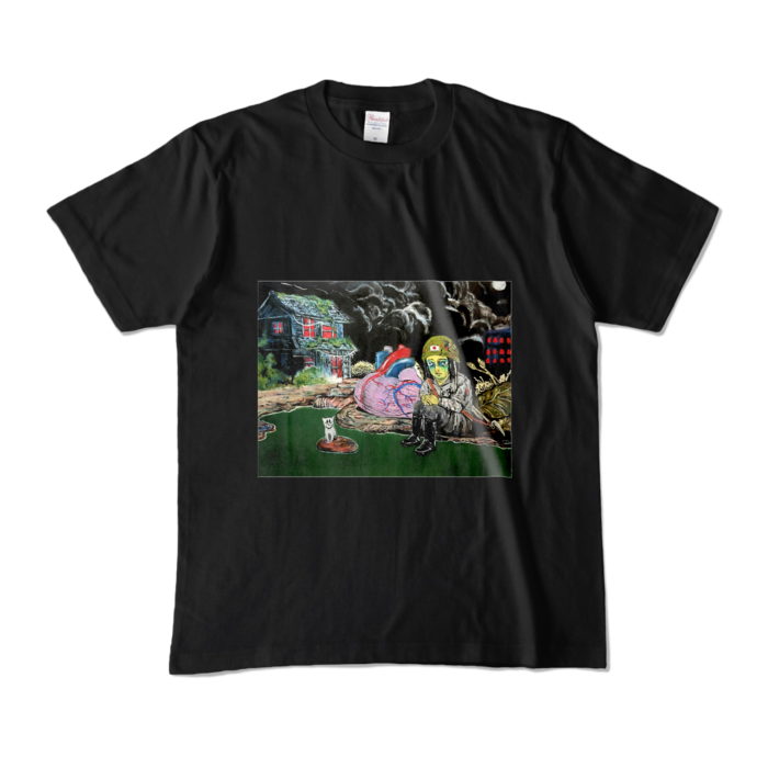 カラーTシャツ - M - ブラック (濃色)