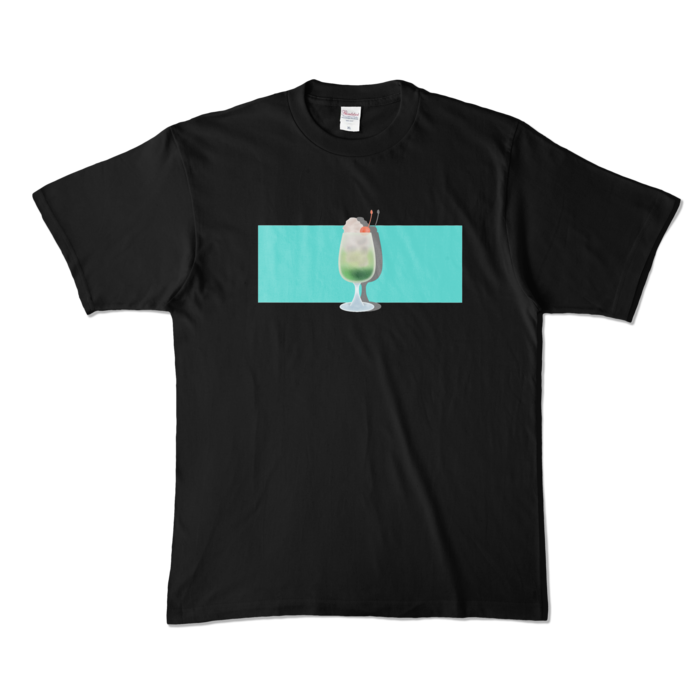 カラーTシャツ - XL - ブラック (濃色)