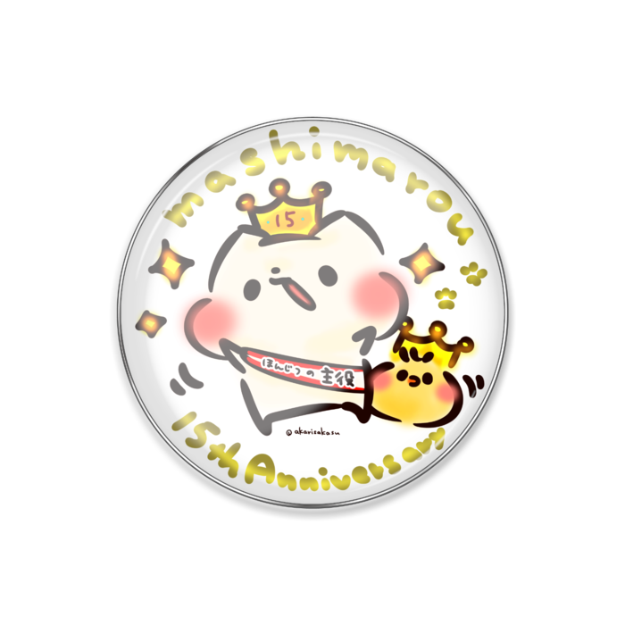 ピンバッジ - 丸形25mm