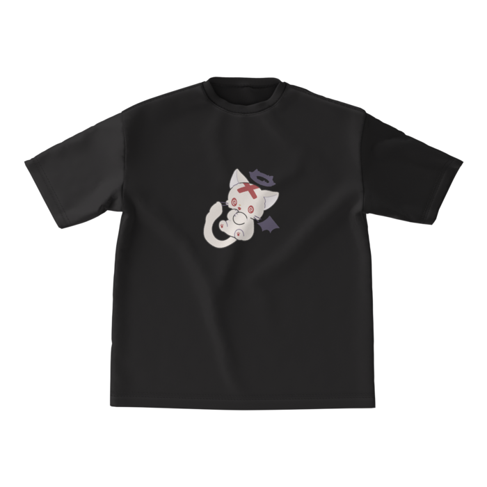 ビッグシルエットTシャツ - M - 黒