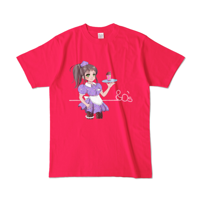 カラーTシャツ - L - ホットピンク (濃色)