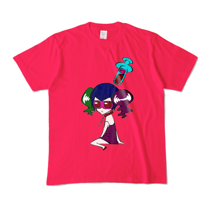 カラーTシャツ - M - ホットピンク (濃色)