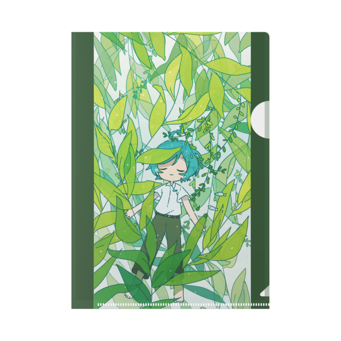 ぷかぷかクリアファイル あさぎのグッズ Booth