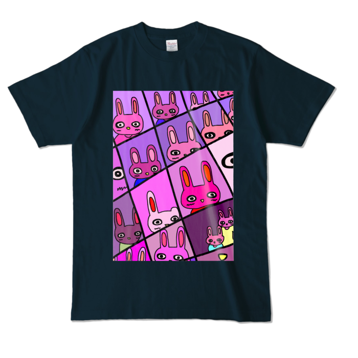 カラーTシャツ - L - ネイビー (濃色)