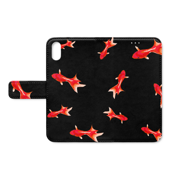 手帳型iPhoneケース - iPhone XS / X - ストラップ穴 なし