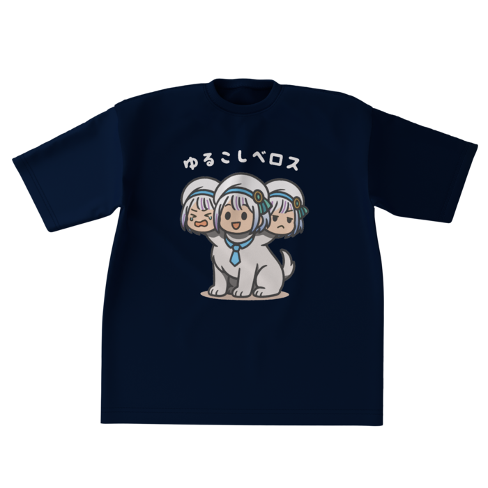 ビッグシルエットTシャツ - XL - 紺色