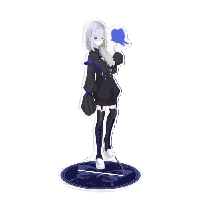 藤沢虎アクリルフィギュア - 160x160mm