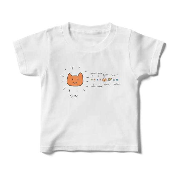 キッズTシャツ - 100cm - 正面(1)