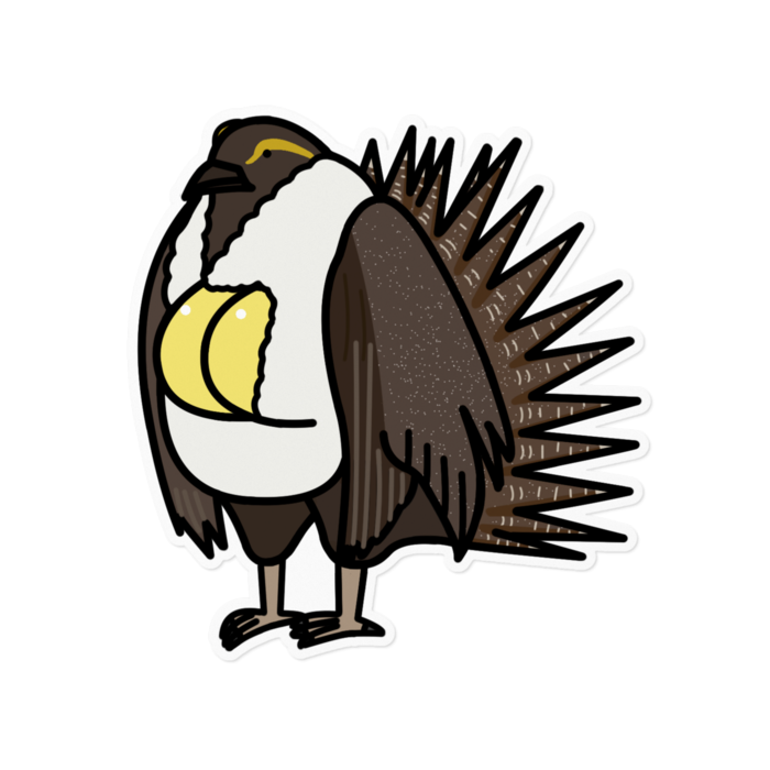 ステッカー - 160 x 160 (mm)