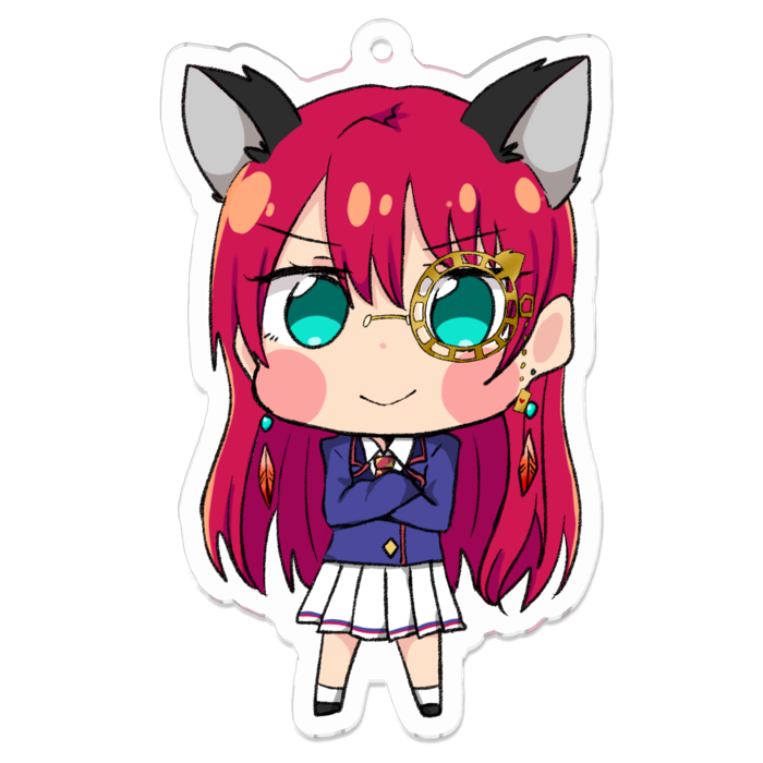 アクリルキーホルダー - 70 x 70 (mm)