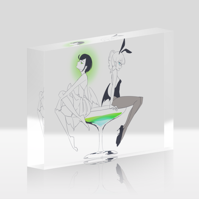 アクリルブロック - 148x100mm