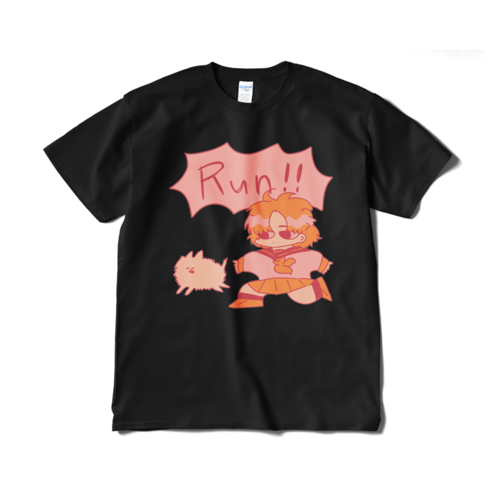 Tシャツ(短納期) - XL - ブラック