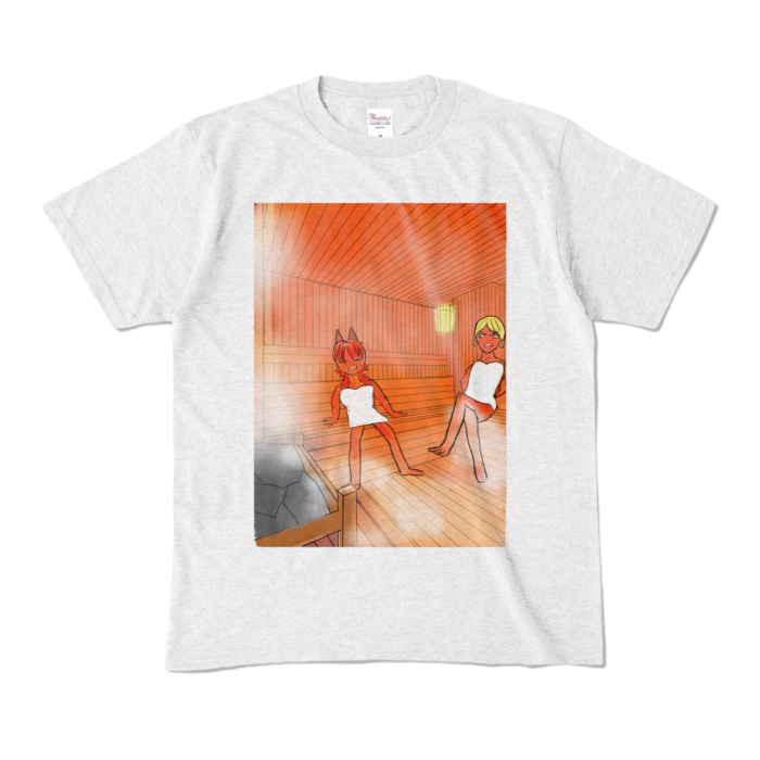 カラーTシャツ - M - アッシュ (淡色)