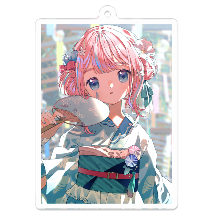 アクリルキーホルダー - 70 x 70 (mm)