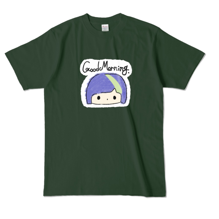 カラーTシャツ - L - フォレスト (濃色)