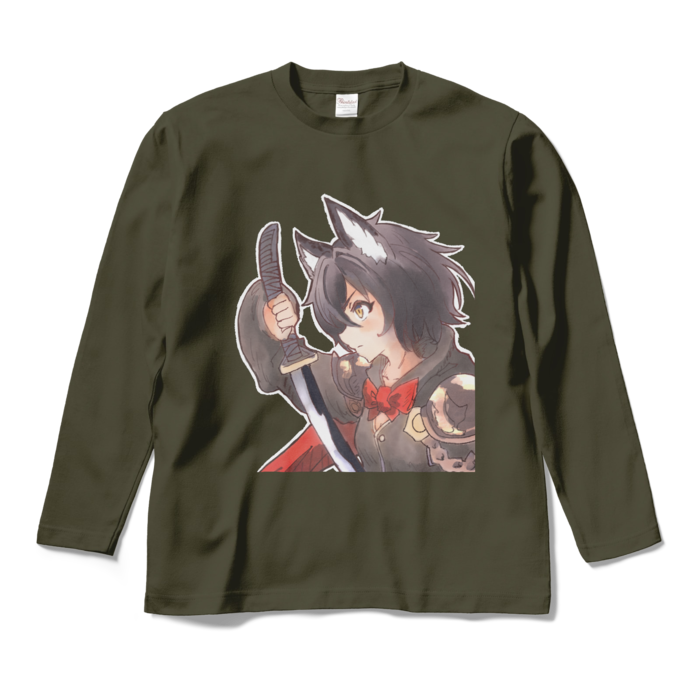 ロングスリーブTシャツ - M - アーミーグリーン