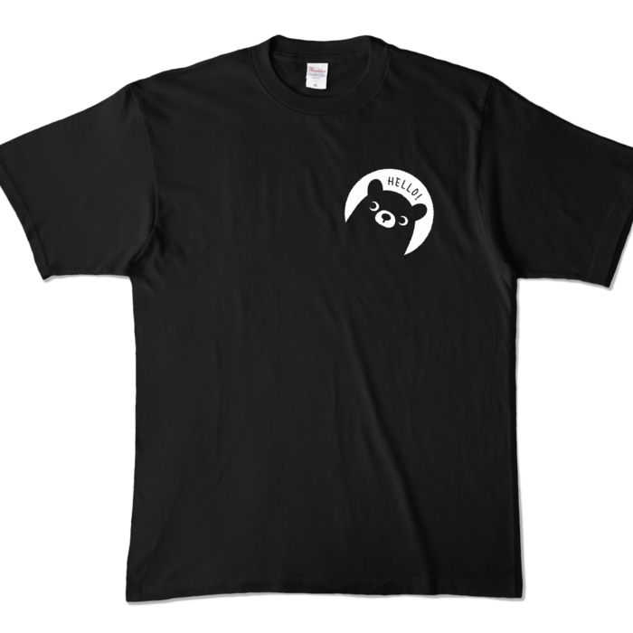 カラーTシャツ - XL - ブラック (濃色)