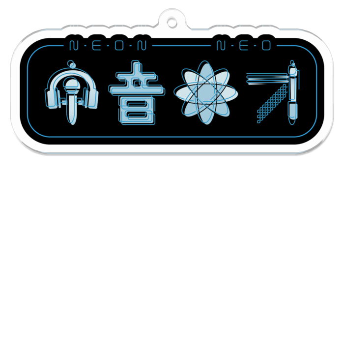 アクリルキーホルダー - 70 x 70 (mm)