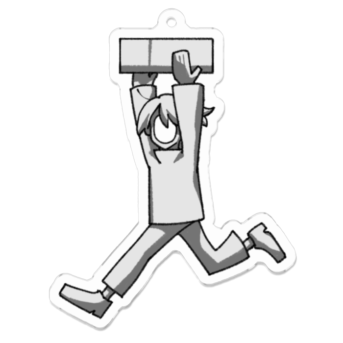 アクリルキーホルダー - 70 x 70 (mm)