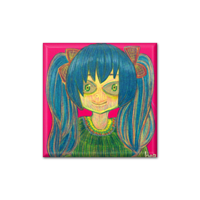 缶バッジ - 四角形40mm