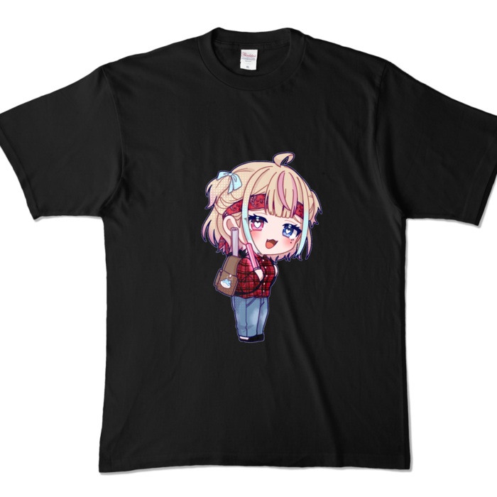 カラーTシャツ - XL - ブラック (濃色)