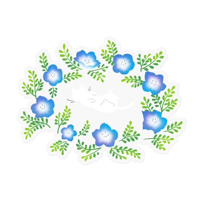 ステッカー - 100 x 100 (mm)