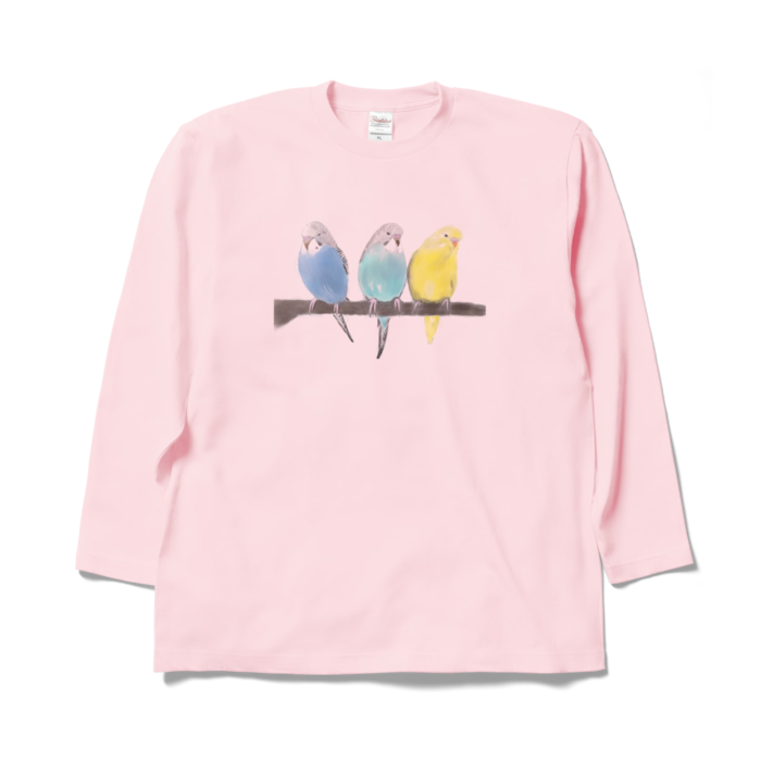 ロングスリーブTシャツ - XL - ライトピンク