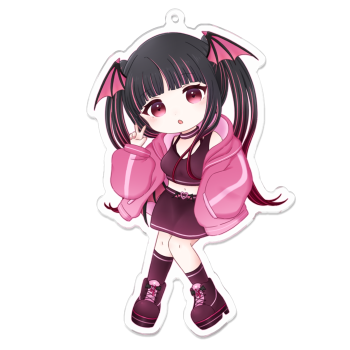 アクリルキーホルダー - 100 x 100 (mm)