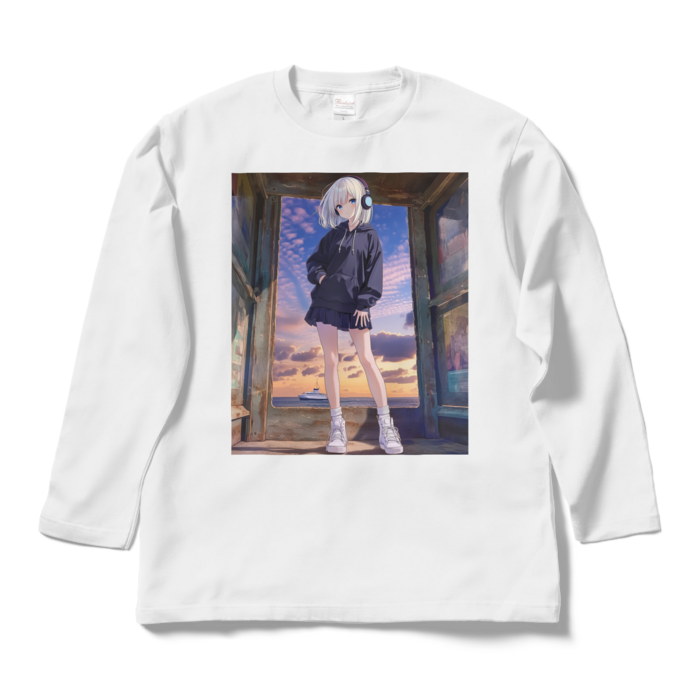 ロングスリーブTシャツ - L - ホワイト