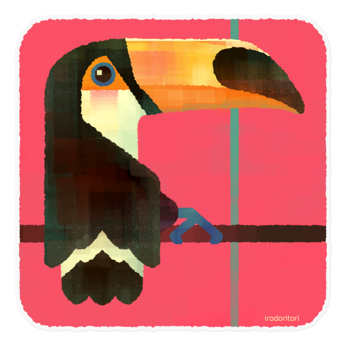 ステッカー - 160 x 160 (mm) クリア