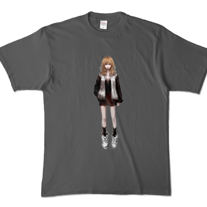 カラーTシャツ - XL - チャコール (濃色)