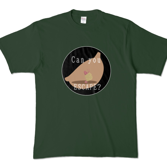 カラーTシャツ - XL - フォレスト (濃色)