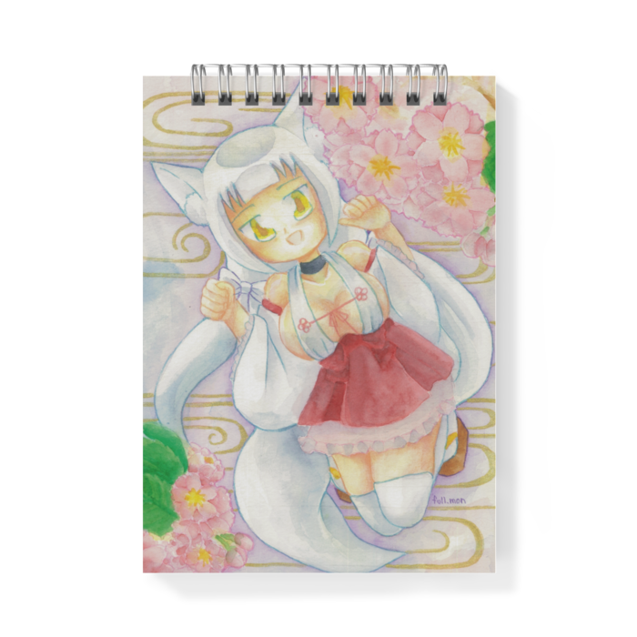 オリジナルけもみみメモ帳 少女病棟25時 Booth