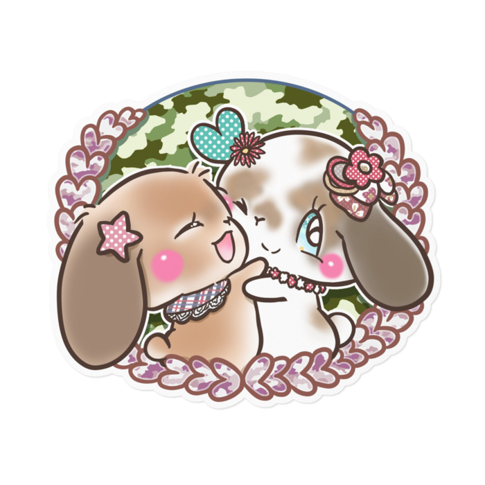 ステッカー - 160 x 160 (mm)