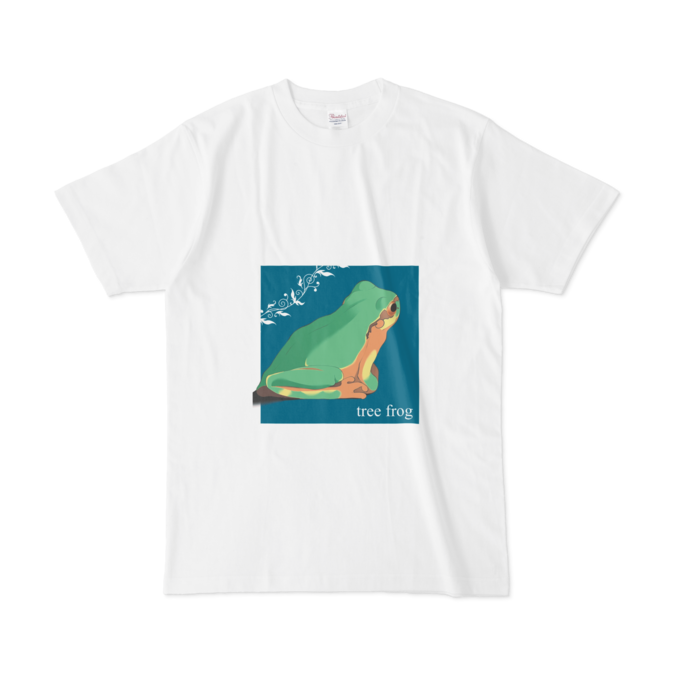 アマガエルtシャツ Tree Frog たこくらげショップ Booth