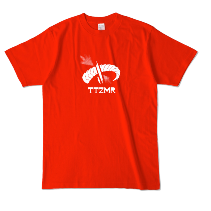 カラーTシャツ - L - レッド (濃色)