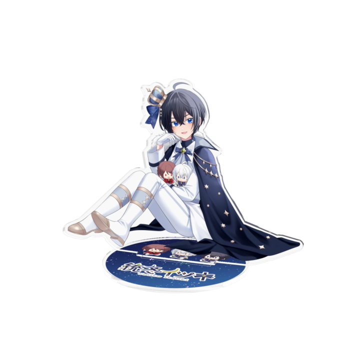 統冬イツキ【黒】 - 160x160mm