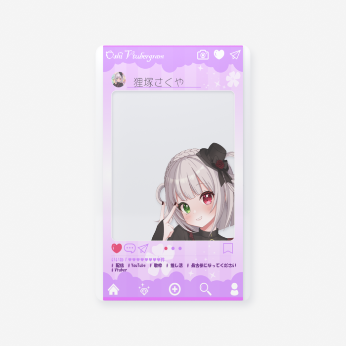 クリアカード - 名刺（55 × 91mm）