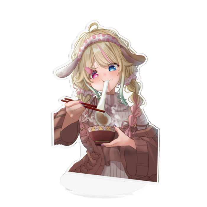 もちもちアクリルフィギュア - 160x160mm